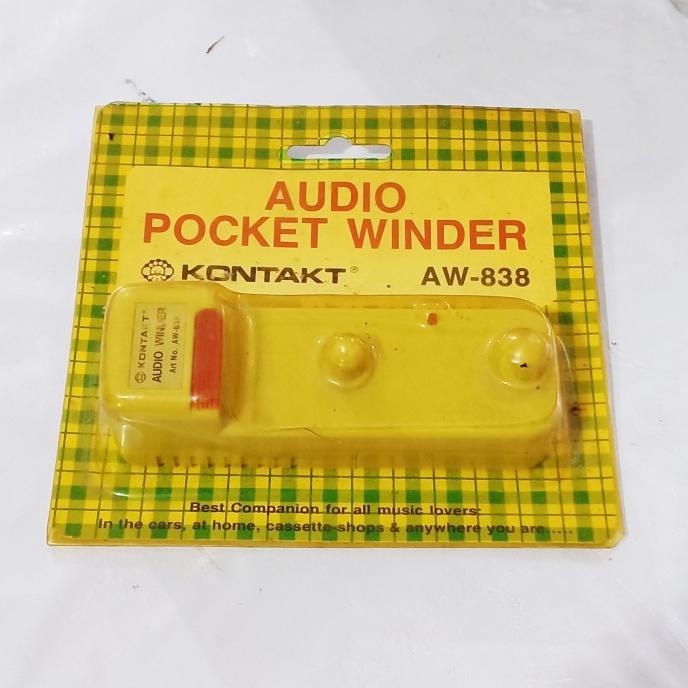Jual Audio Pocket Winder Kaset Cassette Rewinder Shopee Indonesia