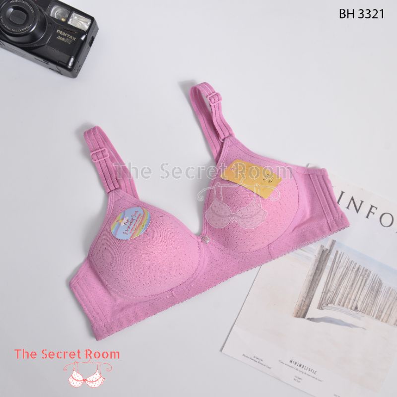 TALLY BRA BH 3321 I CUP B | TANPA KAWAT | BUSA TIPIS I SIZE 36 - 42 I KAIT 3