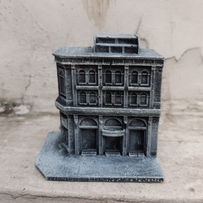 Diorama Gedung for Shf Figma Revoltech Mafex Mezco Ultraman