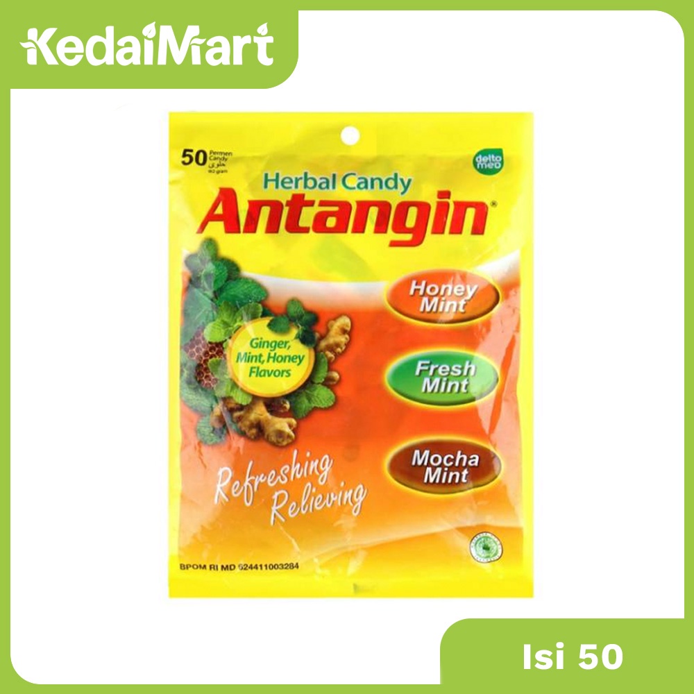 

Antangin Permen Herbal 50 x 2 Gram