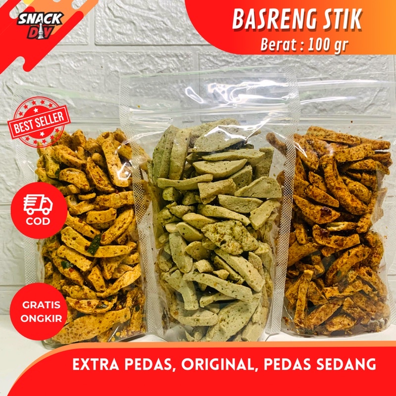 

Basreng Stik Pedas Cikruh 100 gr