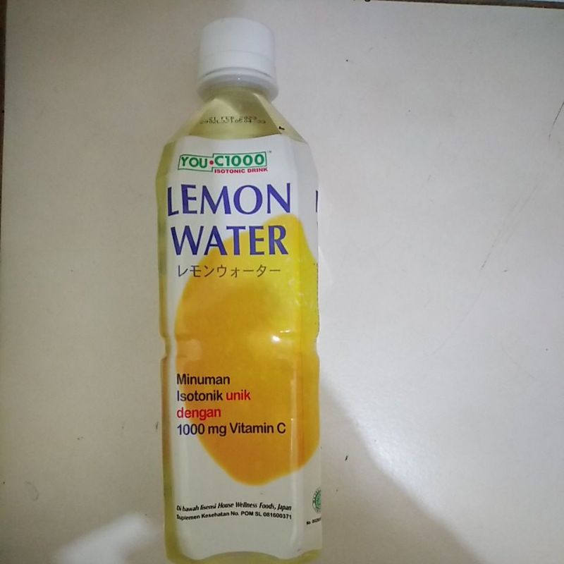 

You C1000 Isotonic Drink Lemon Water Botol 500ml