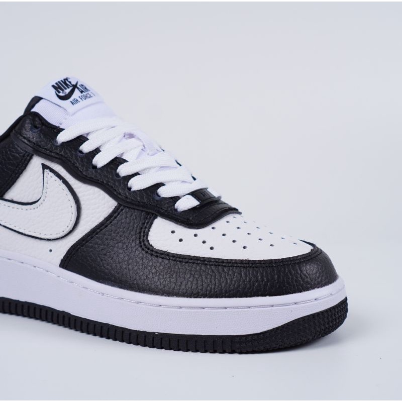 Sepatu Nike Air Force 1 Black White Panda