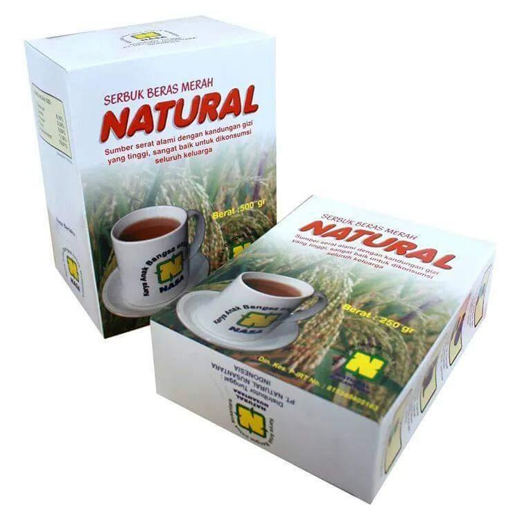 

Serbuk Beras Merah Natural 250gr Original Asli