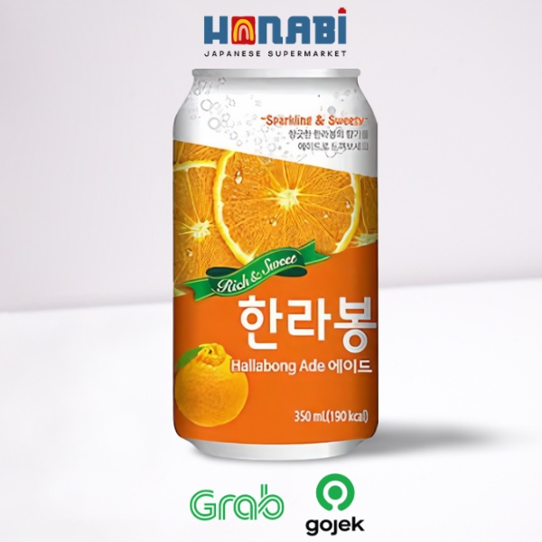 

Hallabong Ade Drink 350ml - Minuman Karbonasi Rasa Jeruk Hallabong Made In Korea