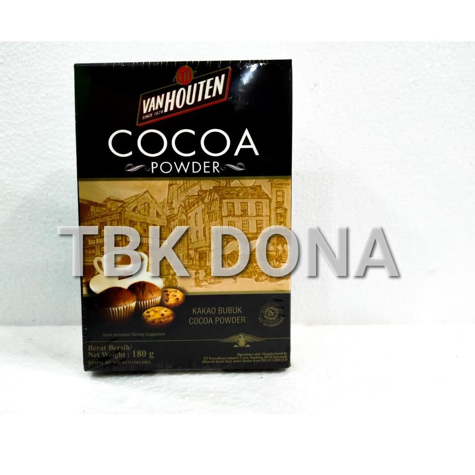 

[KODE PRODUK IY0FV4338] VANHOUTEN COCOA POWDER 165gr / 90gr / 45gr / COKLAT BUBUK VANHOUTEN