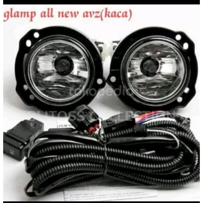 All new Avanza xenia 2012-2021 lampu foglamp lampu kabut komplit