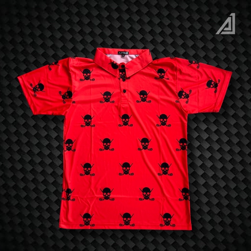 Red Skull Golf Polo AJ Tour