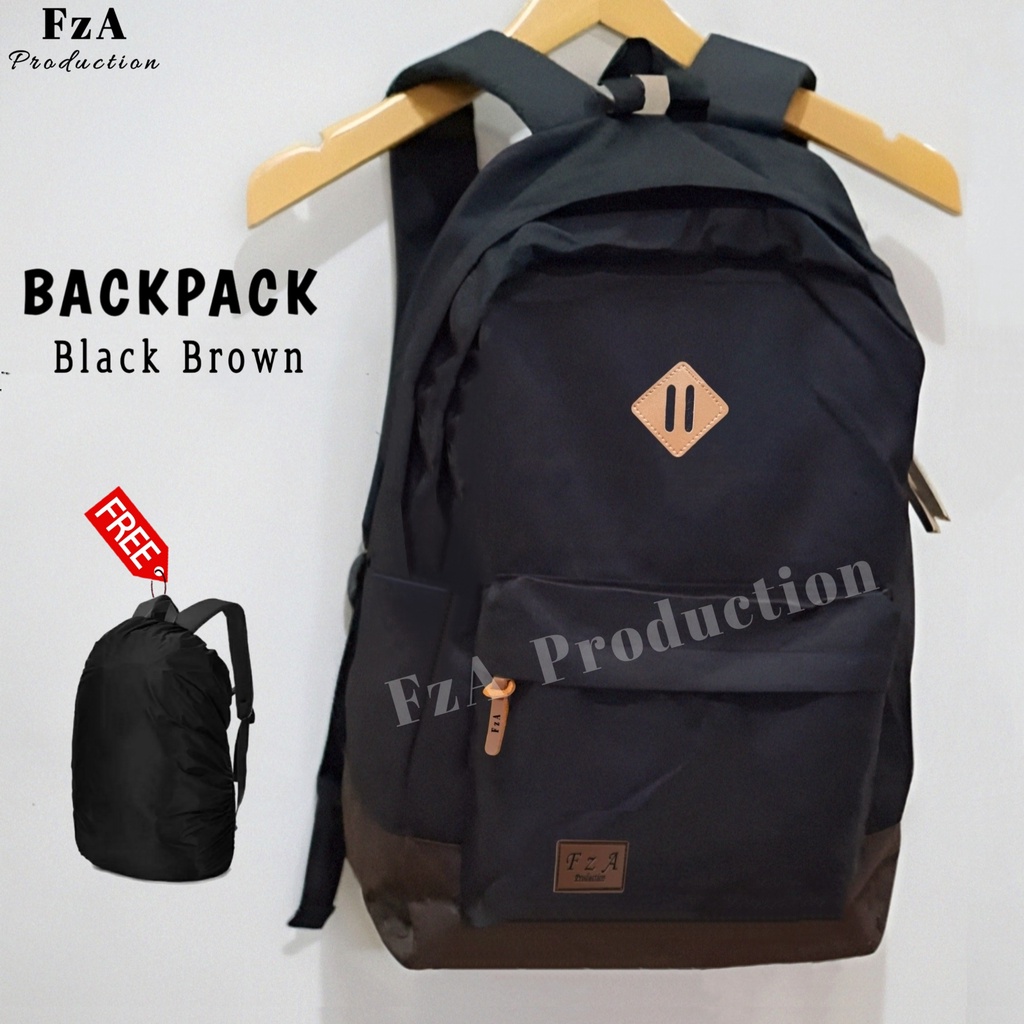 FzA Official - Tas Ransel Punggung Distro Casual Pria Wanita / Tas Ransel Laptop Backpack Original - BBRC