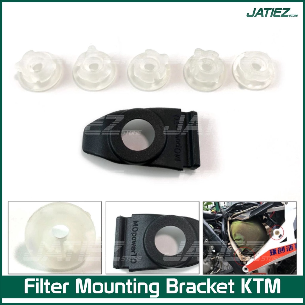 KTM Filter Mounting Bracket - 79006017000 - KTM Quick Release Rubber Grommet - 47106003160