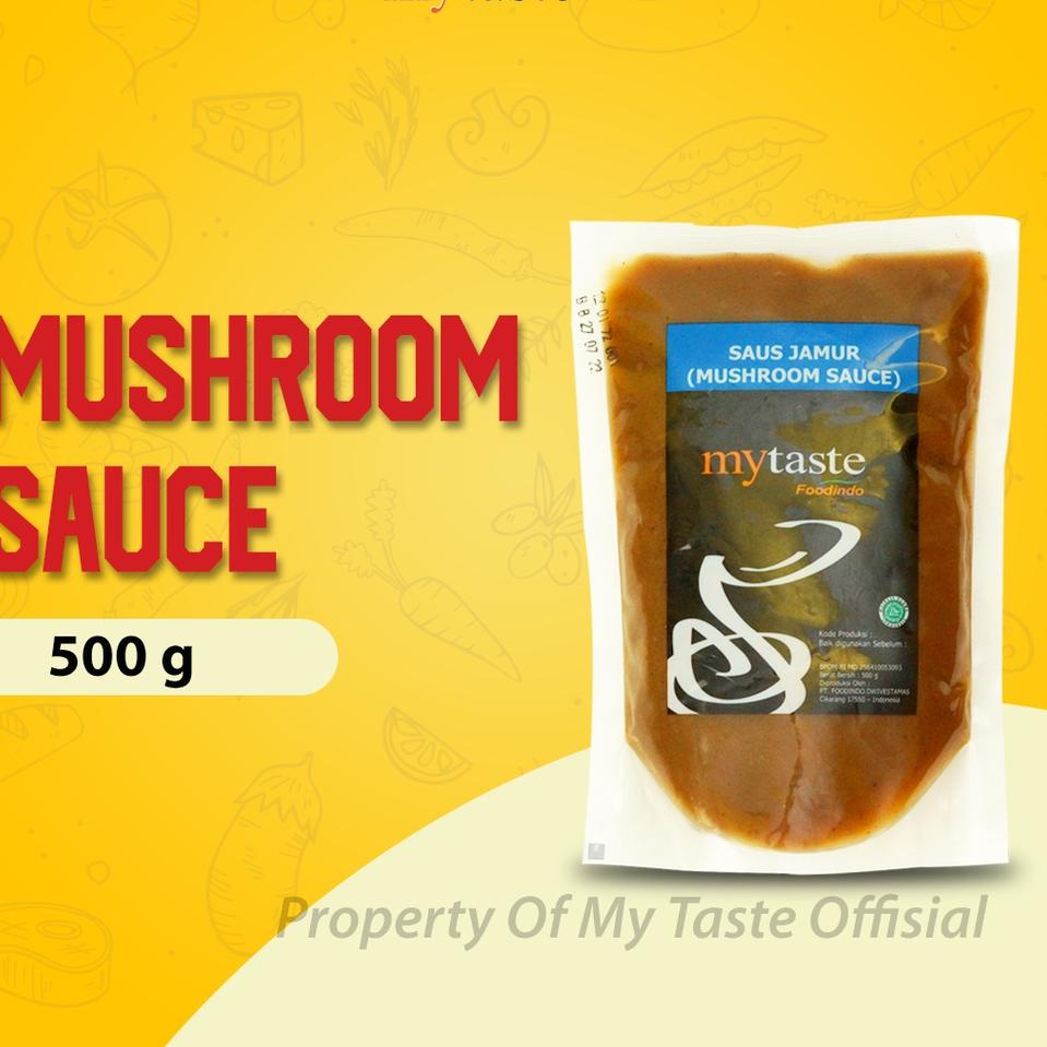 

[PRODUK 7CZZJ] MY TASTE Mushroom Sauce (Saus Jamur) 500 gr KMY
