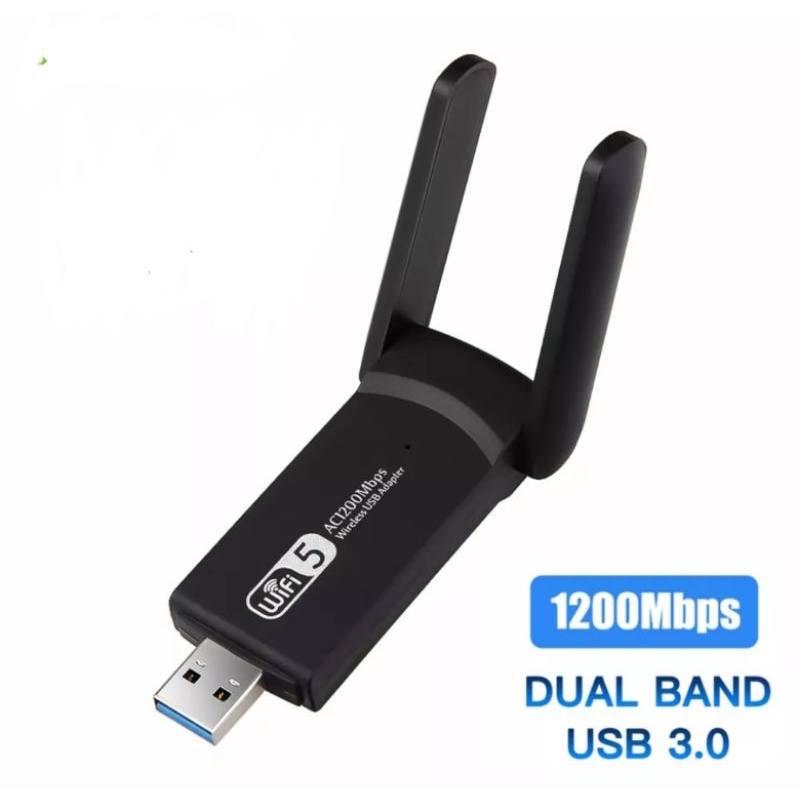 antena ethernet 1300mbps dual band 5 GHz 2.4ghz USB adaptor WiFi internet 802.11 dongle adapter jari