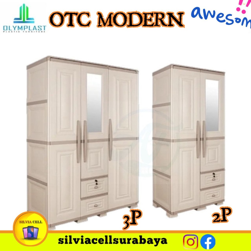 LEMARI PLASTIK OLYMPLAST OTC MODERN