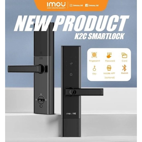 Imou Smart Door Lock / Kunci Pintu Digital K2C