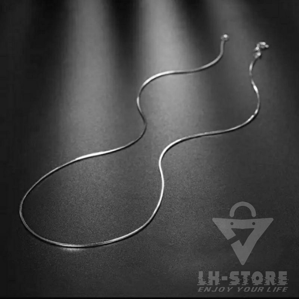 KALUNG PRIA/WANITA TERBARU LIONTIN PERMATA BARIS LOVE ANTI KARAT DAN TIDAK LUNTUR