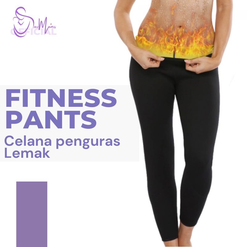 Korset Celana Olahraga LONG PANT Panjang Pembakar Lemak Leging Olahraga Pengecil Perut Buncit Paha Betis Pinggang Pria Wanita Neotex Legging Celana Olahraga Gym Senam Fitness  Penghilang Pembakar Lemak Pelangsing Perut Paha Betis Pria Wanita Hot Shaper