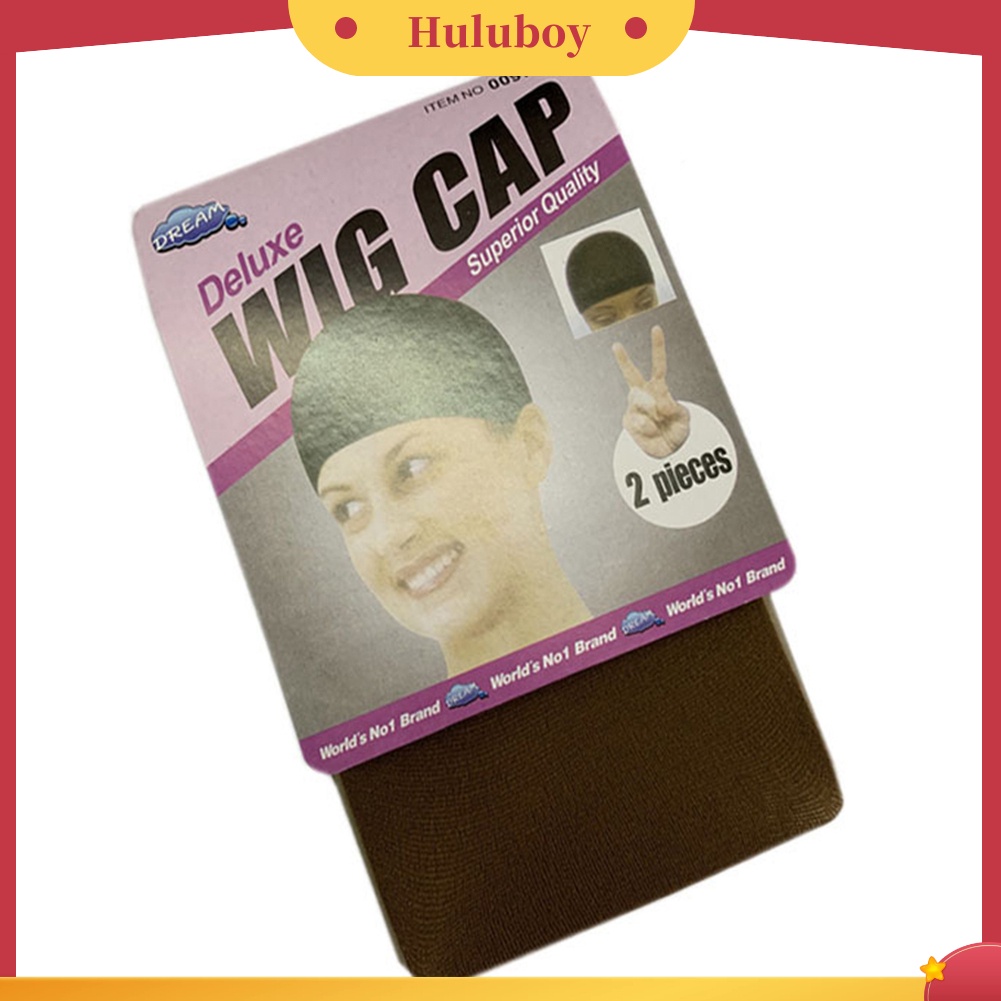 2 Pcs Topi Stocking Jaring Rambut Elastis Bahan Mesh Untuk Wanita