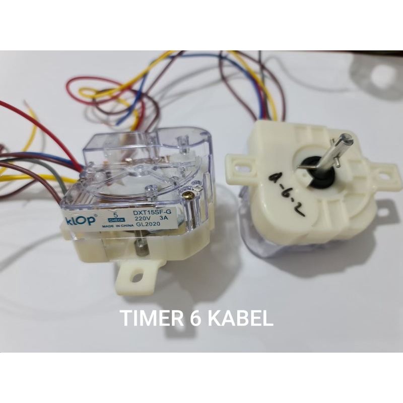 Timer Mesin Cuci Universal Multi 6 Kabel