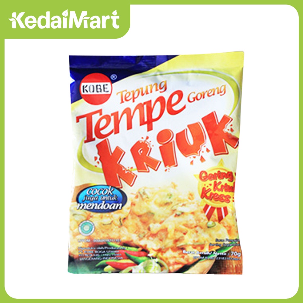 

Kobe Tepung Bumbu Tempe Kriuk 70 Gram