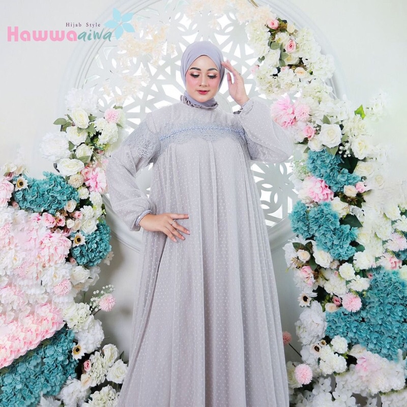 Jual Syamila Dress Ied Series Original By Hawwaaiwa Shopee Indonesia