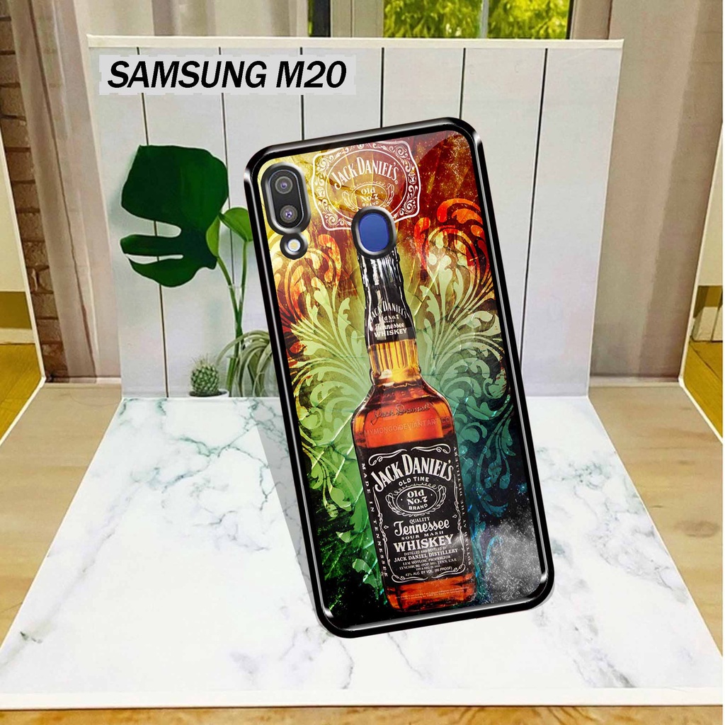 Case Hp Samsung M20 - Case Samsung M20 Terbaru Sukses Case - Case Kaca M20 - Soft Case Samsung M20 -