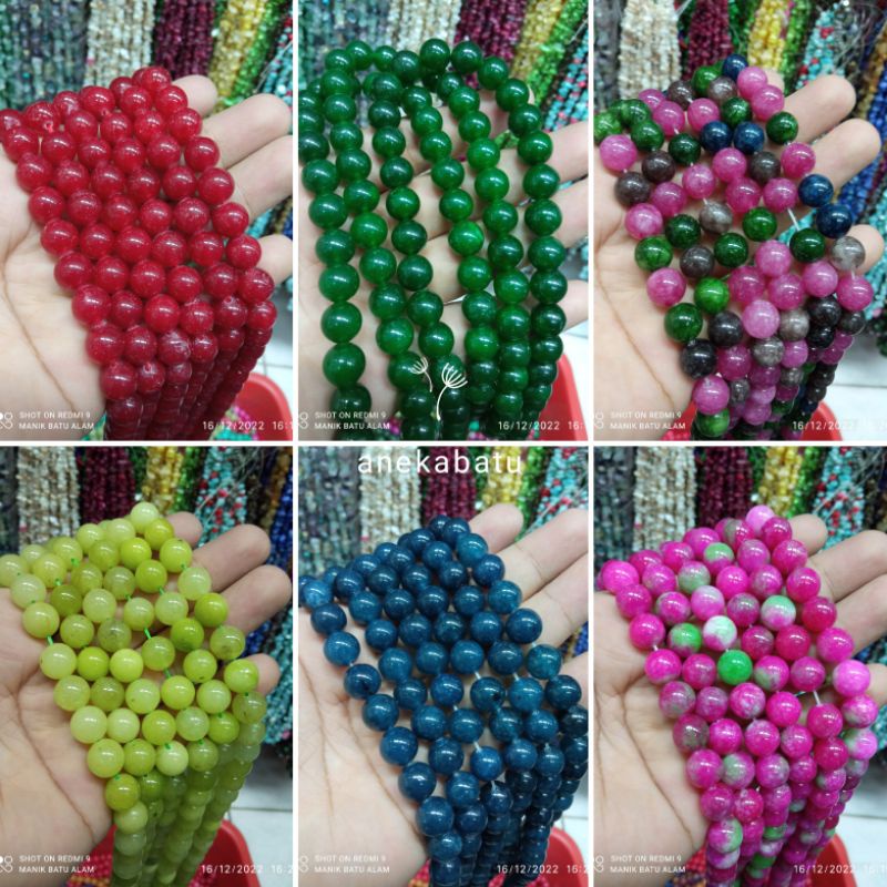 MANIK BATU ALAM ZIZE 10MM MODEL BULAT PART-3 Premium