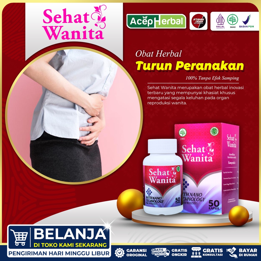 Jual Obat Sakit Turun Peranakan Wanita Setelah Melahirkan Rahim Turun