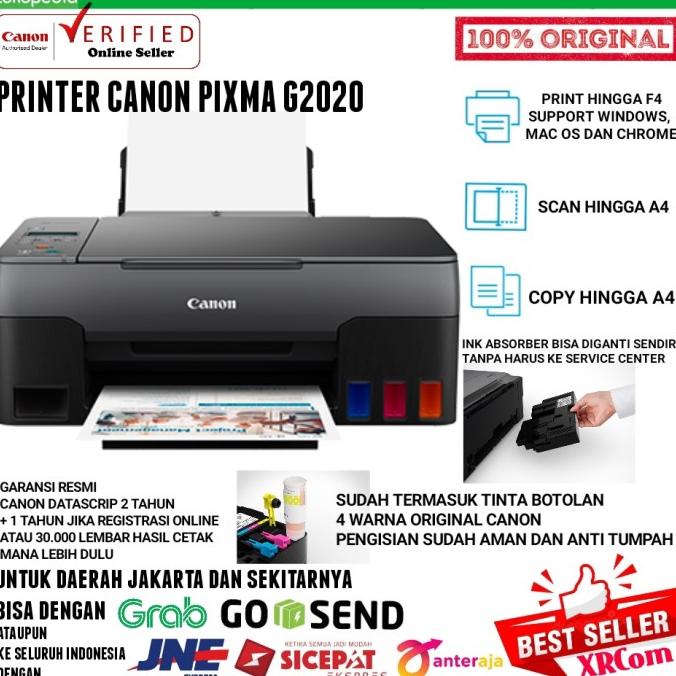 Promo Printer Canon G2020 / Canon Pixma G 2020 terbaru dari G2010