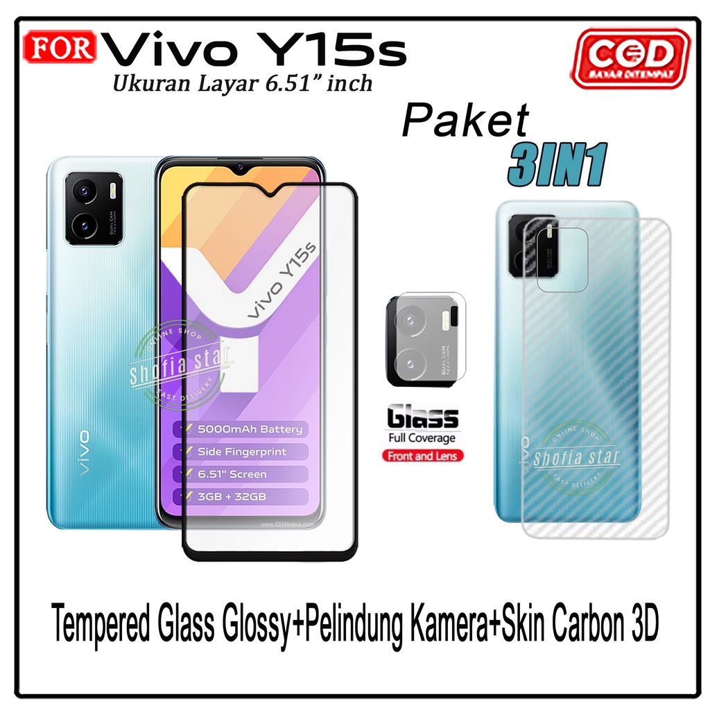PROMO 3IN1 Tempered Glass Ceramic Privacy Matte Vivo Y15s Y01 Y53s Y75 5G Y50 Y51(2020) Y30 Y12 Y15 Y17 Y01a Anti Spy Full Cover