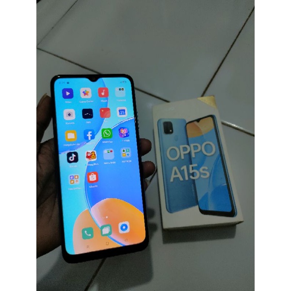 Oppo A15s second ram 4/64
