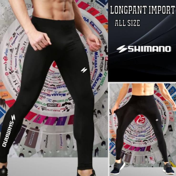 New Now Celana panjang slim fit leging sepeda training import long pants sporty basic celana panjang