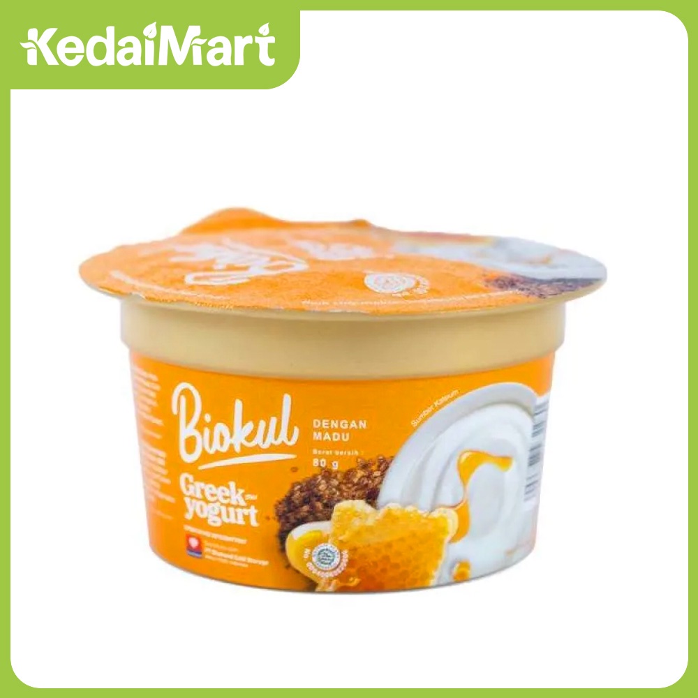 

Biokul Greek Yogurt Honey 80 Gram