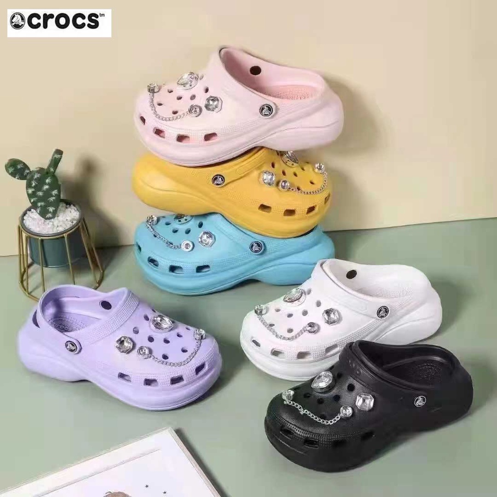 Crocs Sandal Wanita Classic By Crocs Free Jibbits Pantai
