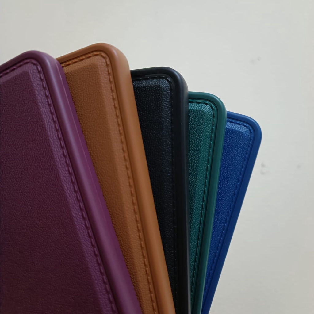 Promo Case XIAOMI POCO C40 Soft Case Leather Pro Casing TPU Lembut Tekstur Kulit Anti Benturan Fids Store