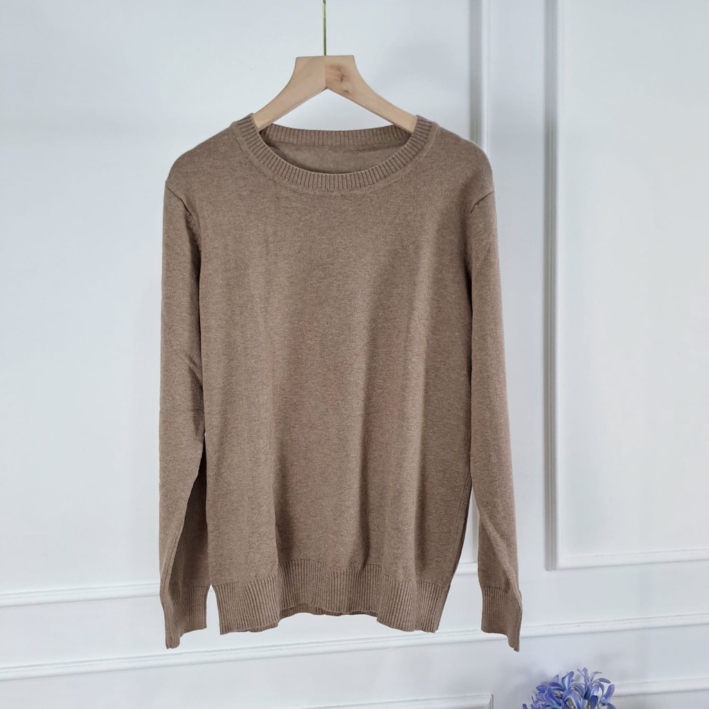 Sabrina Sweater Polos Knit - Atasan Rajut Wanita NBN (5162)