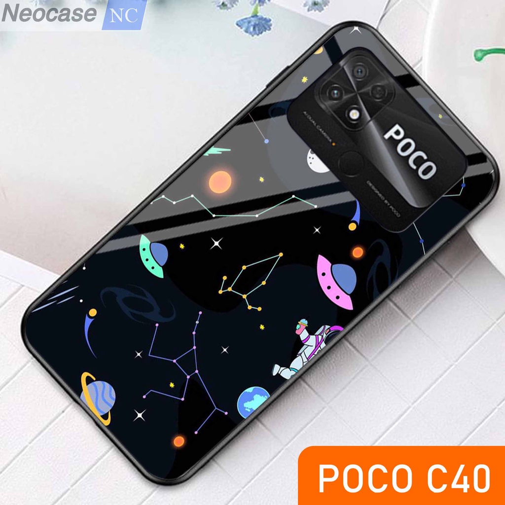 [N42] Softcase Glass Kilau Poco C40 - Casing HP Poco C40 - Case HP Poco C40