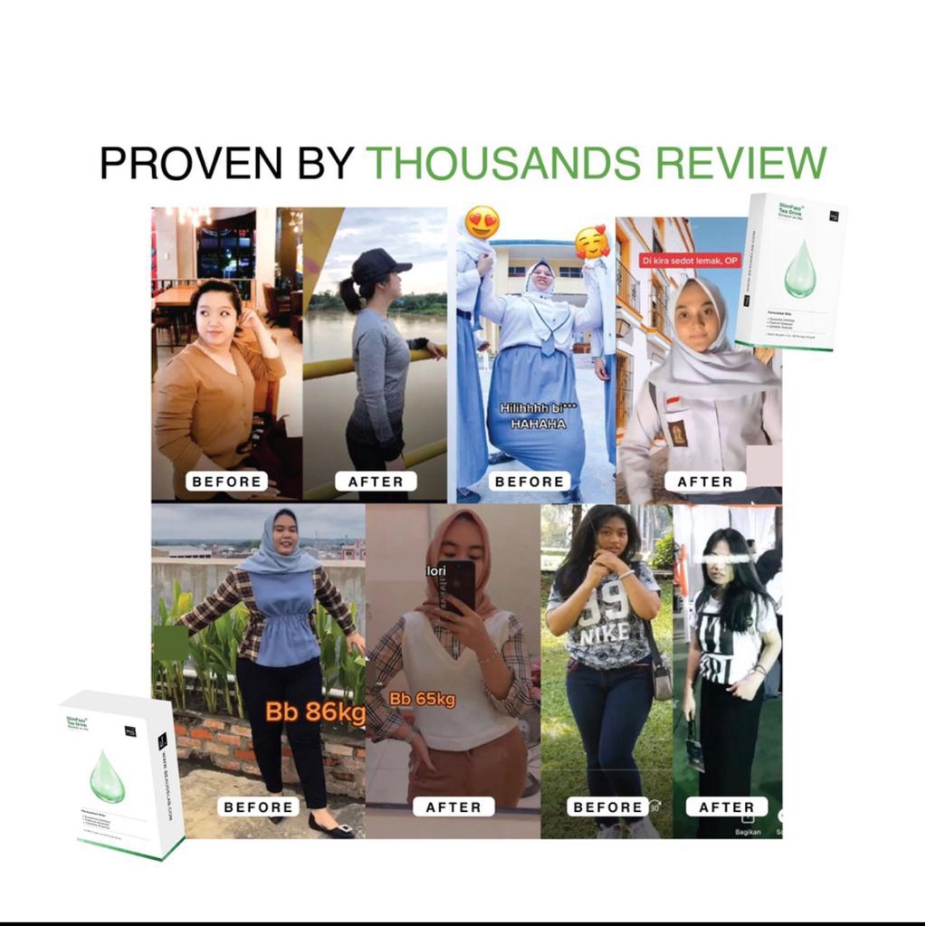 Original TEH DIET DETOKS | NEWLAB Slimlogy Tea Drink | Beaudelab Slimming &amp; Detox Green Tea | Suplemen pelangsing herbal | Makanan diet