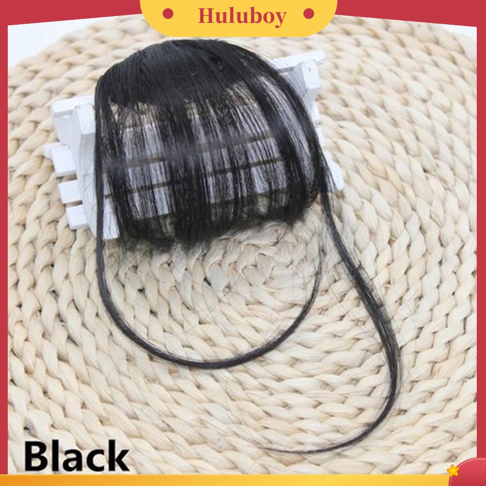 Wig Poni Depan Model Klip On Tipis Untuk Wanita