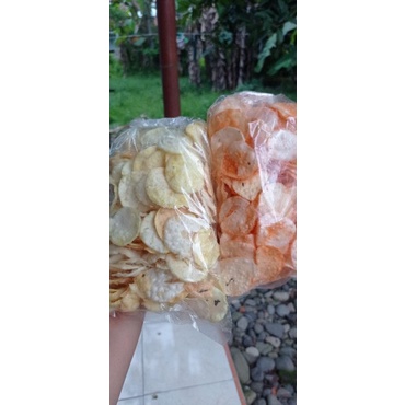 

Keripik opak singkong aneka rasa