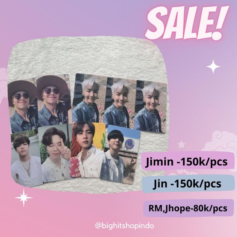 [SALE] BTS BUTTER GIFT LUCKYDRAW // PHOTOCARD BTS // PHOTOCARD TAEHYUNG //BTS BUTTER ALBUM / ALBUM B