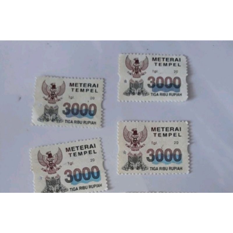 

Materai 3000 tahun 2003-2005