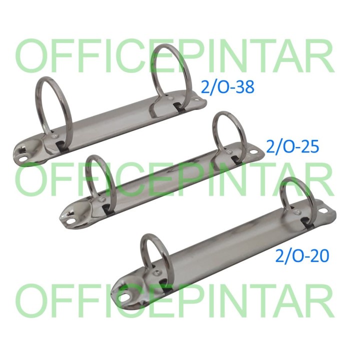 

RING MEKANIK BINDER 2 LUBANG O DIAMETER 2,5CM 2O-25 PR123-2-25/20