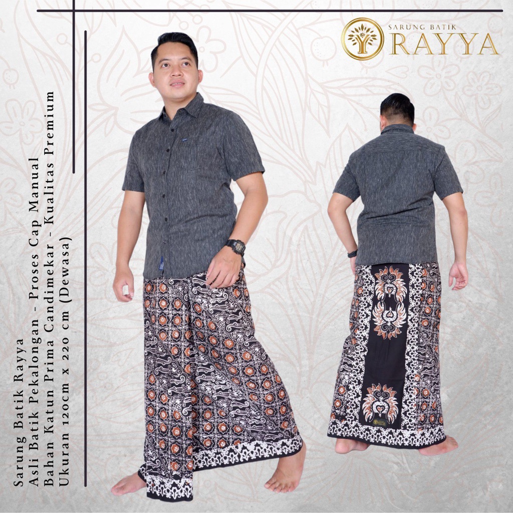 sarung batik khas pekalongan motif jlamprang kombinasi kawung batik VELDANAVA pekalongan