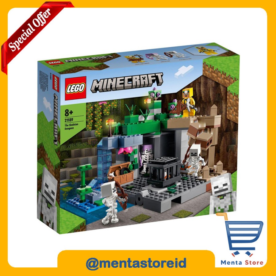 LEGO Minecraft 21189 The Skeleton Dungeon