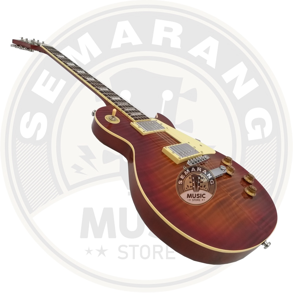 Gitar Elektrik Gibson Les Paul Bonus Packing Kayu dan Bubble Warp