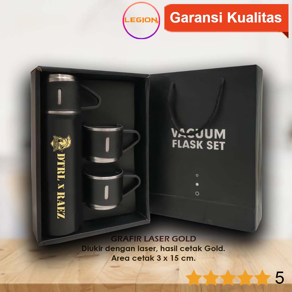 Tumbler Custom Sultan dengan Cetak Grafir Gold: Souvenir Pernikahan, Souvenir Perusahaan, Kado Perni