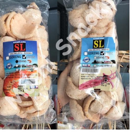 

Quality Control✅Kemplang Bangka Oven Udang Cumi Cap SL Classic Sari Laut / Kerupuk Krupuk Asli Bangka Belinyu|RA9