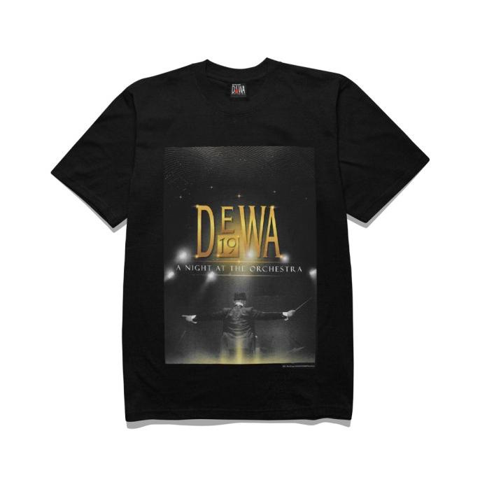 PROSHOP | ORCHESTRA DEWA19 TSHIRT | Kaos Pria Kaos Distro | HITAM