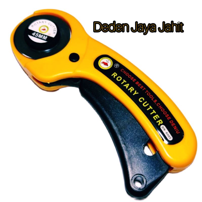 Rotary Cutter / Alat Potong Bahan Kain dan Kertas 45MM