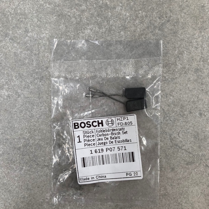 Bosch Carbon Brush Set GWS 060 (1619P07571) Spare Part Bosch